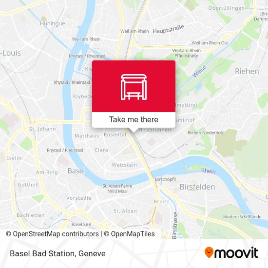 Basel Bad Bf map