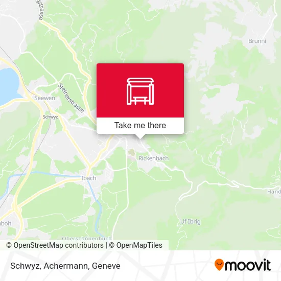Schwyz, Achermann map