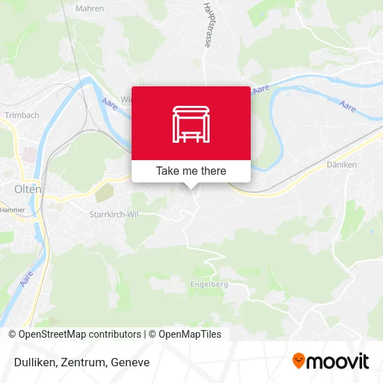 Dulliken, Zentrum map