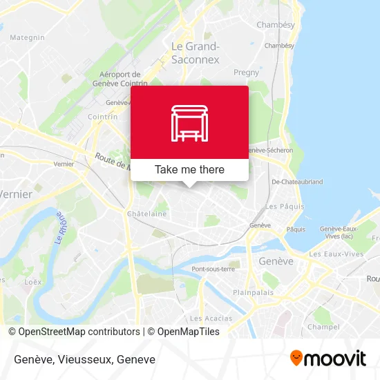 Genève, Vieusseux plan