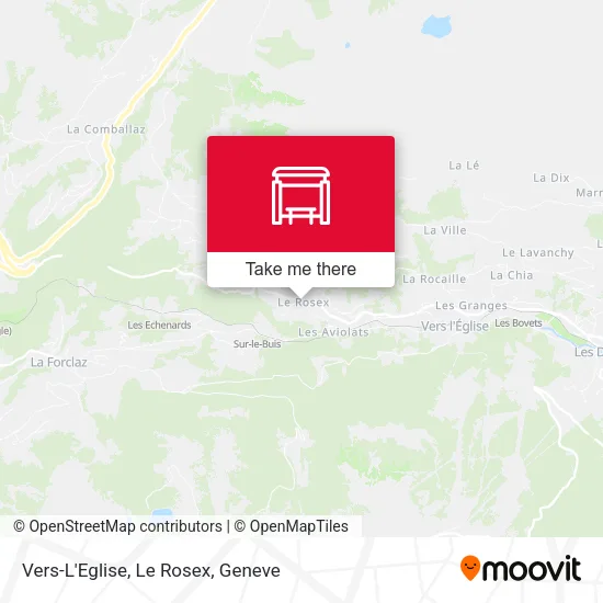 Vers-L'Eglise, Le Rosex map