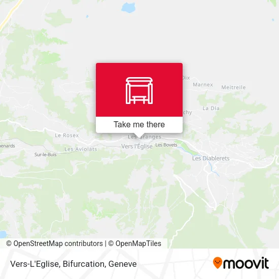 Vers-L'Eglise, Bifurcation map