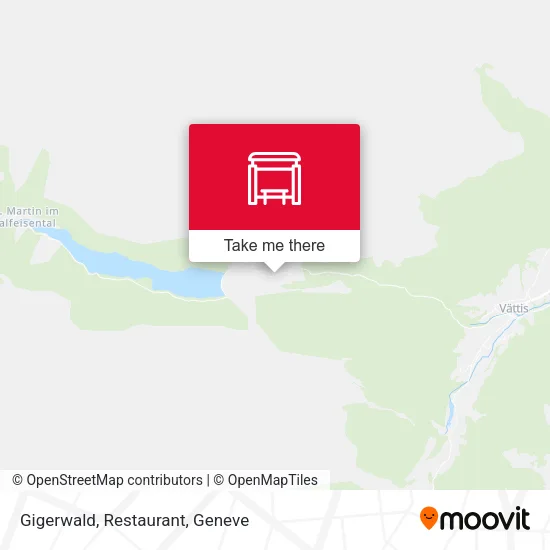 Gigerwald, Restaurant map