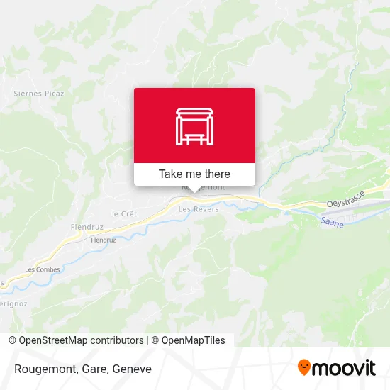 Rougemont, Gare plan