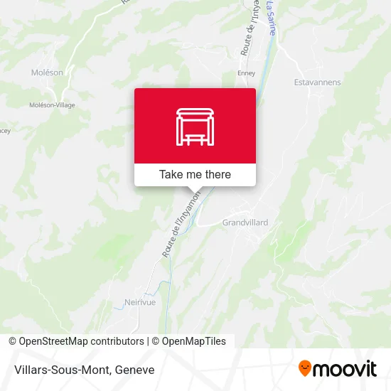 Villars-Sous-Mont map