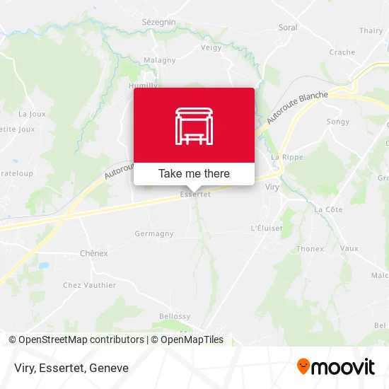 Viry, Essertet map