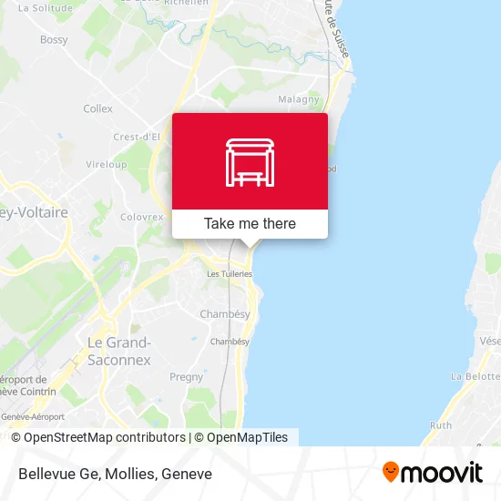 Bellevue Ge, Mollies map