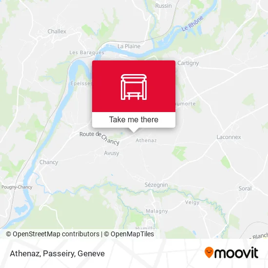 Athenaz, Passeiry map