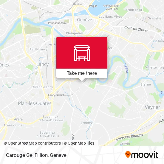 Carouge Ge, Fillion map