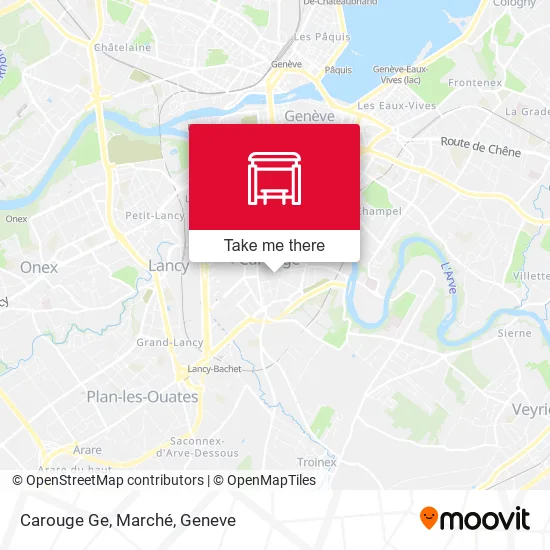 Carouge Ge, Marché map