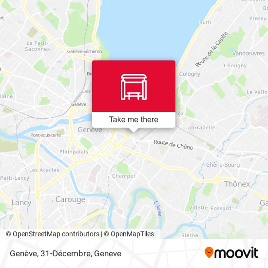 Genève, 31-Décembre plan