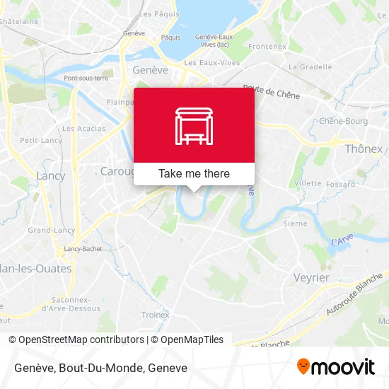 Genève, Bout-Du-Monde map