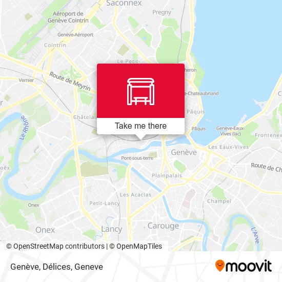 Genève, Délices plan