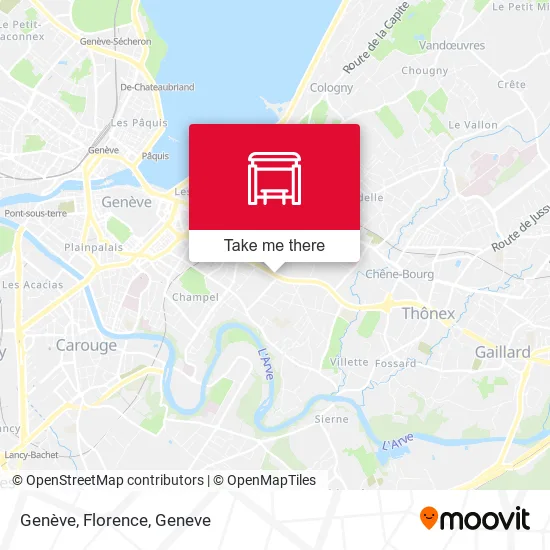 Genève, Florence map