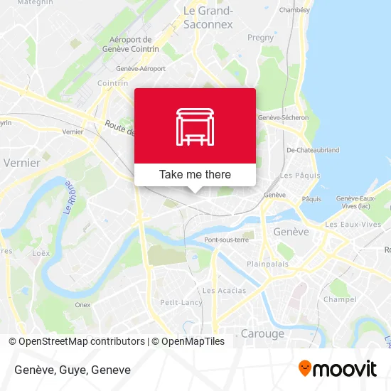 Genève, Guye map