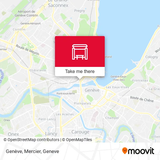 Genève, Mercier plan
