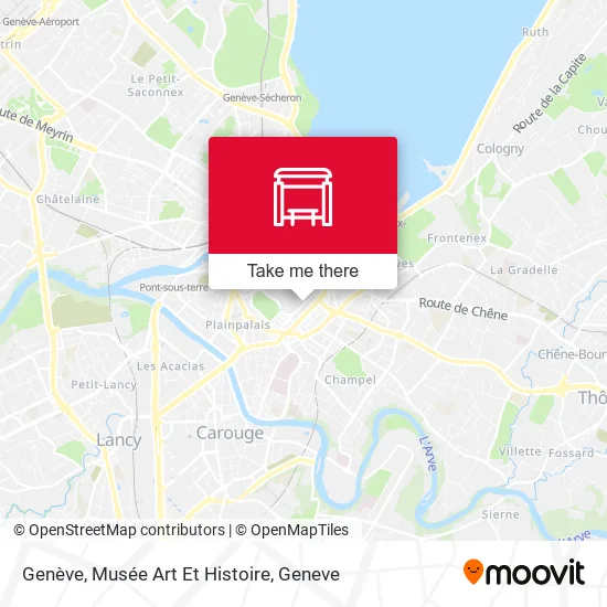 Genève, Musée Art Et Histoire plan