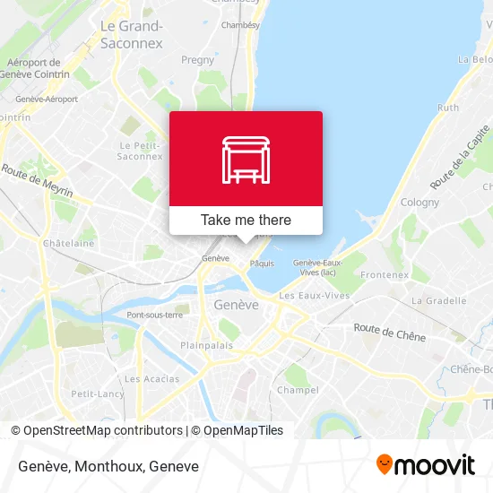 Genève, Monthoux plan
