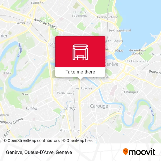 Genève, Queue-D'Arve plan