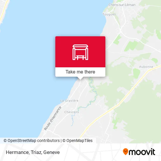 Hermance, Triaz map