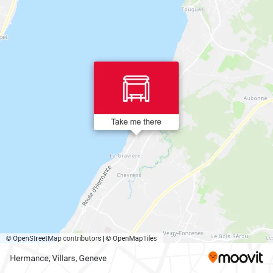Hermance, Villars map