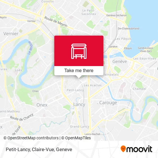 Petit-Lancy, Claire-Vue plan