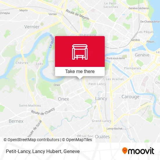 Petit-Lancy, Lancy Hubert map