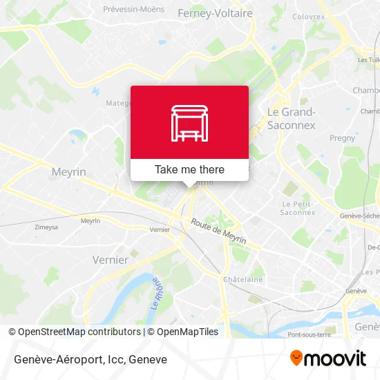 Genève-Aéroport, Icc map