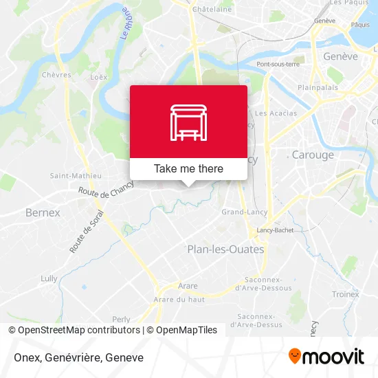 Onex, Genévrière plan