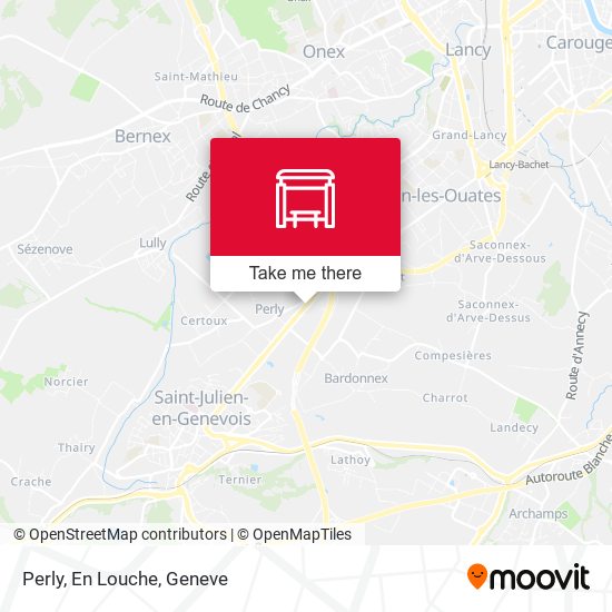 Perly, En Louche map