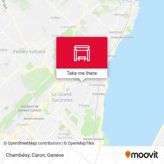 Chambésy, Caron map