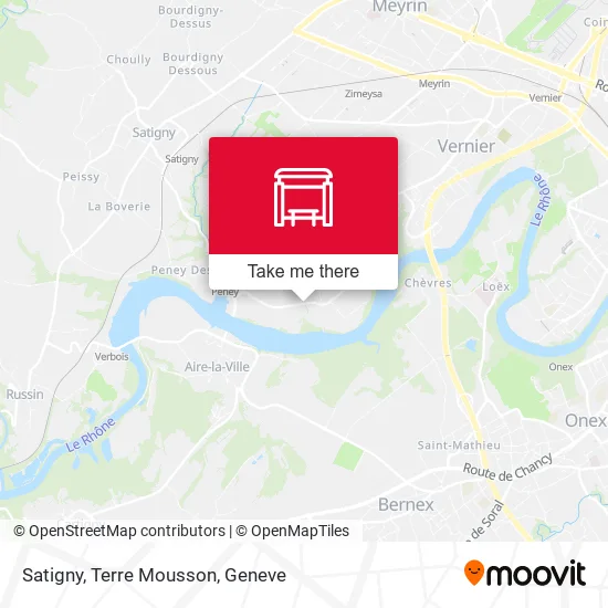 Satigny, Terre Mousson map