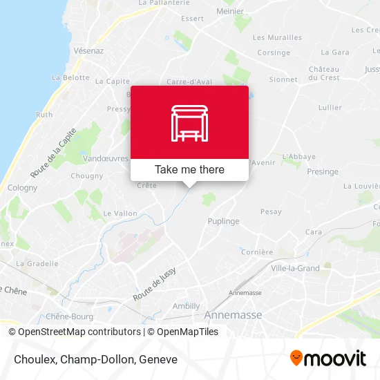 Choulex, Champ-Dollon plan