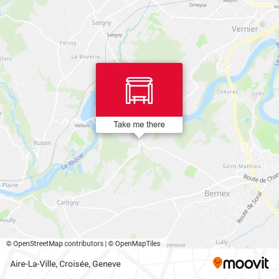 Aire-La-Ville, Croisée map