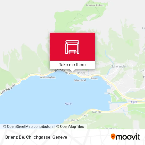 Brienz Be, Chilchgasse map