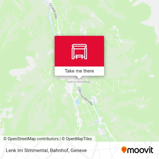 Lenk Im Simmental, Bahnhof map