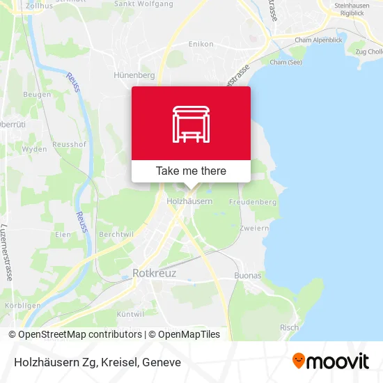 Holzhäusern Zg, Kreisel map