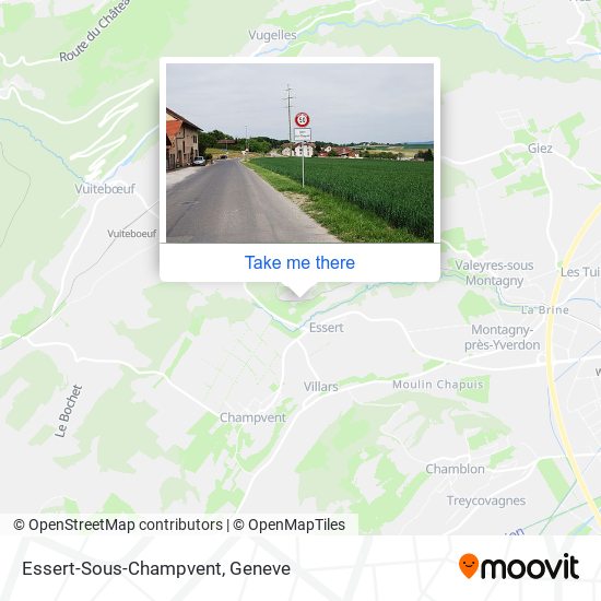 Essert-Sous-Champvent map