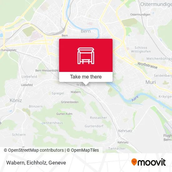 Wabern, Eichholz map