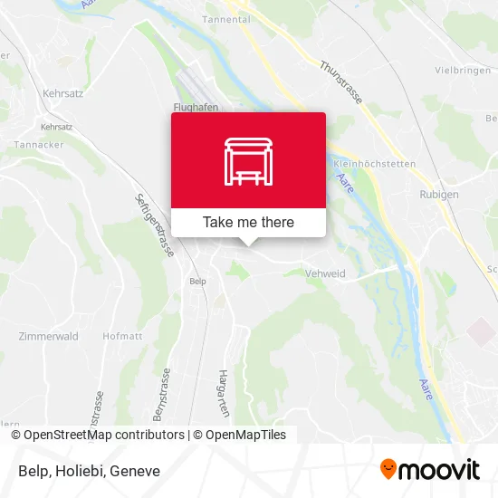 Belp, Holiebi map