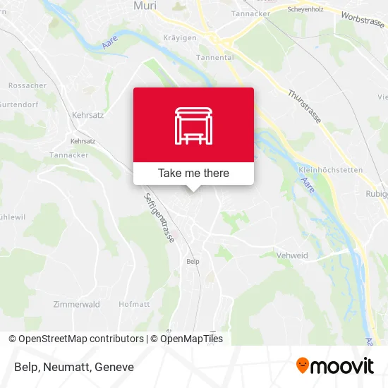 Belp, Neumatt map