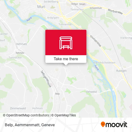 Belp, Aemmenmatt map