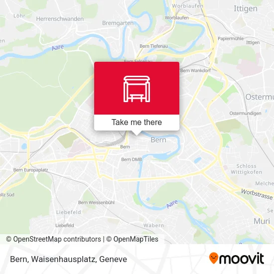 Bern, Waisenhausplatz map