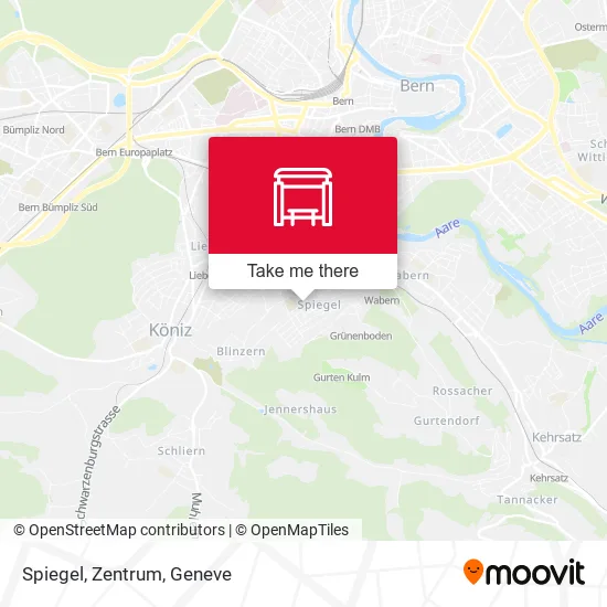 Spiegel, Zentrum map