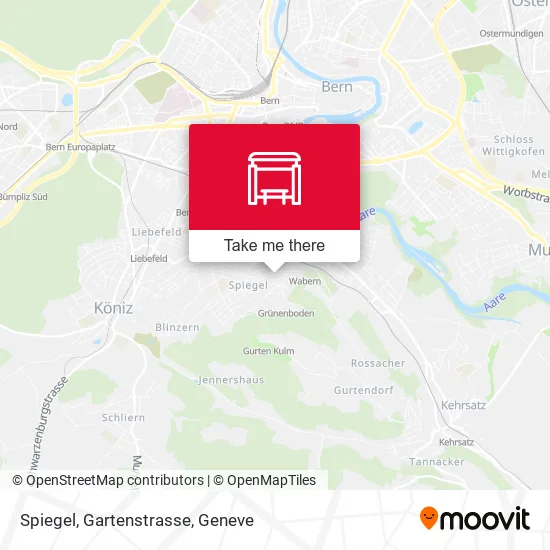 Spiegel, Gartenstrasse map