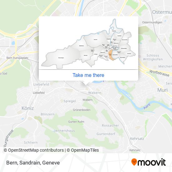 Bern, Sandrain plan