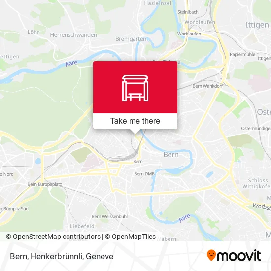 Bern, Henkerbrünnli map
