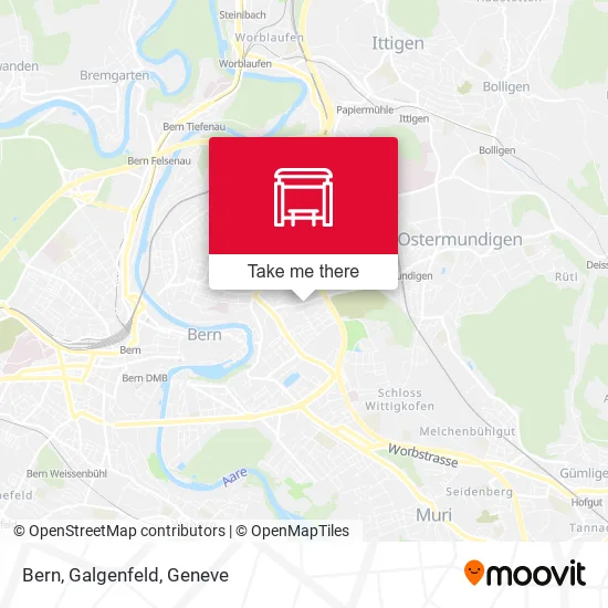 Bern, Galgenfeld map