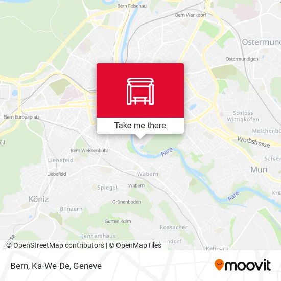 Bern, Ka-We-De map