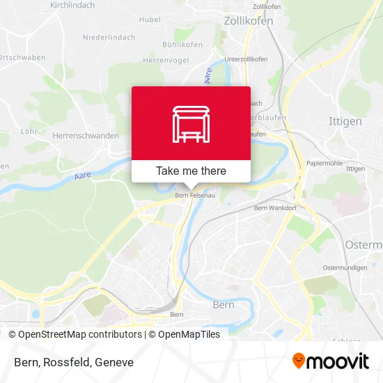Bern, Rossfeld map